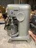 DESCRIPTION: HOBART 60 QUART PLANETARY MIXER W/ ATTACHMENTS SHOWN (SEE PHOTOS) BRAND / MODEL: HOBART H-600 ADDITIONAL INFORMATION 200 VOLTS, 60 HZ, 17 - 3