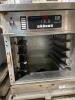 DESCRIPTION: WINSTON 4-PAN C-VAP THERMALIZER OVEN W/ COMPUTERIZED PROCESSOR CONTROL BRAND / MODEL: WINSTON CAT507 ADDITIONAL INFORMATION 7,503WATTS, 2 - 6