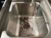 DESCRIPTION: 24" X 22" SINGLE WELL STAINLESS SINK. BRAND / MODEL: ADVANCE SIZE 22" X 24" LOCATION: AREA # 4 QTY: 1 - 4