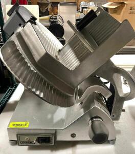 DESCRIPTION: HOBART EDGE COMMERCIAL DELI SLICER BRAND / MODEL: HOBART EDGE ADDITIONAL INFORMATION SN# 21-1005316, 1/3 HP, 1 PHASE LOCATION: AREA #3 QT