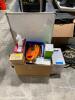 DESCRIPTION: ASSORTED OFFICE SUPPLIES AND ELECTRICAL HARDWARE AS SHOWN LOCATION: AREA #5 QTY: 3 - 3