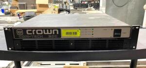 DESCRIPTION: CROWN COM-TECH 200 POWER AMPLIFIER PROFESSIONAL AMP BRAND / MODEL: CROWN TOMTECH 200 LOCATION: AREA #5 QTY: 1