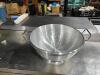 DESCRIPTION: (2) 16 QT STAINLESS COLANDER LOCATION: AREA #5 QTY: 2 - 4