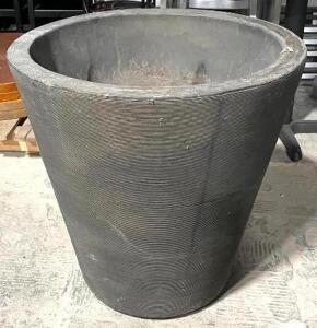 DESCRIPTION: (2) 24" X 25" PLASTIC OUTDOOR PLANTERS SIZE 24"X 25" LOCATION: AREA #6 QTY: 2