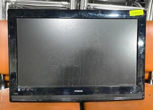 DESCRIPTION: 26" HITACHI 720P LCD TV LOCATION: AREA #6 QTY: 1