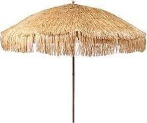 DESCRIPTION: (2) 8' TIKI PATIO UMBRELLA (NEW) LOCATION: AREA #6 QTY: 2