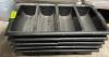 DESCRIPTION: (5) BLACK PLASTIC SILVERWARE ORGANIZERS LOCATION: AREA #3 THIS LOT IS: SOLD BY THE PIECE QTY: 5