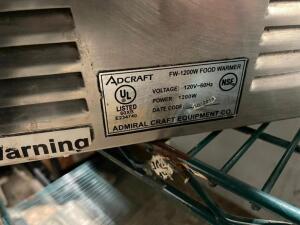 DESCRIPTION: ADCRAFT FW-1200W SINGLE WELL ELECTRIC FOOD WARMER BRAND / MODEL: ADCRAFT FW-1200W LOCATION: AREA #3 QTY: 1