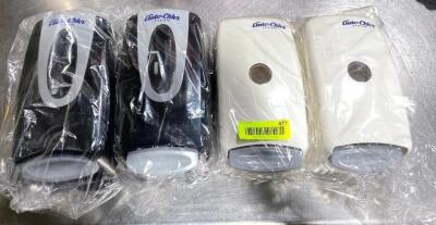 DESCRIPTION: (4) ASSORTED HAND SOAP DISPENSERS - NEW BRAND / MODEL: AUTO CHLOR LOCATION: AREA #3 THIS LOT IS: SOLD BY THE PIECE QTY: 4