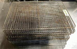 DESCRIPTION: (8) 16" WIRE COOLING RACKS SIZE 10" LOCATION: AREA #2 THIS LOT IS: SOLD BY THE PIECE QTY: 8