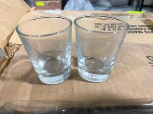 DESCRIPTION: (48) SMALL SHOT GLASSES LOCATION: AREA #2 THIS LOT IS: SOLD BY THE PIECE QTY: 48