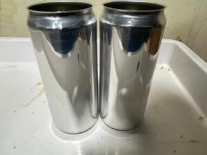 DESCRIPTION: LARGE BOX OF STAINLESS SHAKER CANS LOCATION: AREA #2 THIS LOT IS: ONE MONEY QTY: 1