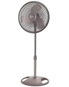 ADJUSTABLE-HEIGHT 16 IN. OSCILLATING PEDESTAL FAN