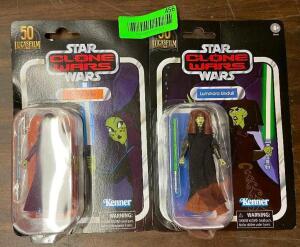 (2) - PC. STAR WARS ACTION FIGURE SET