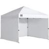 DESCRIPTION: (1) INSTANT CANOPY WITH WALLS AND CARRY CASE BRAND/MODEL: QUIK SHADE INFORMATION: WHITE TENT, BLUE CASE RETAIL$: $105.48 EA SIZE: IMAGES