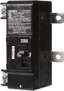 DESCRIPTION: (1) CIRCUIT BREAKER BRAND/MODEL: SIEMENS #MBK200A RETAIL$: $167.85 EA SIZE: 2 POLE 120/240 TYPE EQ8695 QTY: 1