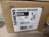 DESCRIPTION: (1) CIRCUIT BREAKER BRAND/MODEL: SIEMENS #MBK200A RETAIL$: $167.85 EA SIZE: 2 POLE 120/240 TYPE EQ8695 QTY: 1 - 3