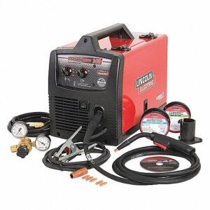 DESCRIPTION: (1) MIG WELDER BRAND/MODEL: LINCOLN #3LVR8 INFORMATION: RED RETAIL$: $914.01 EA QTY: 1