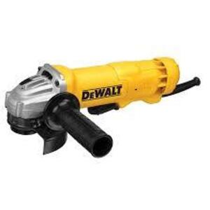 DESCRIPTION: (1) SMALL ANGLE GRINDER BRAND/MODEL: DEWALT #DWE402N INFORMATION: YELLOW RETAIL$: $122.40 EA QTY: 1