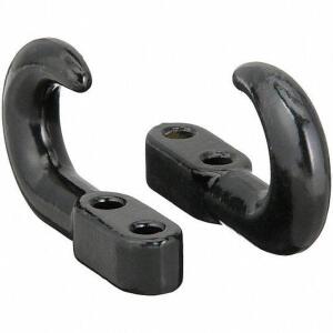 DESCRIPTION: (6) TOW HOOK BRAND/MODEL: BUYERS #3YAY3 INFORMATION: BLACK RETAIL$: $13.00 EA QTY: 6