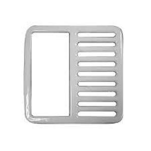 DESCRIPTION: (3) HALF GRATE FOR FLOOR SINK BRAND/MODEL: JONES STEPHENS #S55050 INFORMATION: PORCELAIN RETAIL$: $44.63 EA QTY: 3