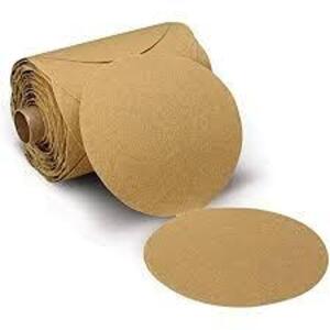 DESCRIPTION: (1) CASE OF (6) ROLLS OF (175) GOLD PAPER DISC BRAND/MODEL: 3M STIKIT #96434 RETAIL$: $137.00 EA SIZE: 6IN QTY: 1