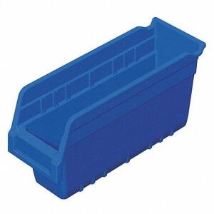 DESCRIPTION: (1) CASE OF (16) SHELF BINS BRAND/MODEL: AKRO-MILS #4KEX6 INFORMATION: BLUE RETAIL$: $10.03 PER BIN SIZE: 11-5/8"L 4-1/8" X 6" QTY: 1