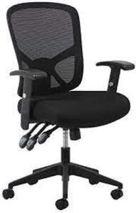 DESCRIPTION: (1) HIGH BACK MESH OFFICE CHAIR BRAND/MODEL: OFM #ESS-3050 INFORMATION: BLACK RETAIL$: $282.19 EA QTY: 1