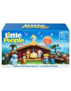 DESCRIPTION: (1) LITTLE PEOPLE NATIVITY SET BRAND/MODEL: FISHER PRICE RETAIL$: $60.00 EA QTY: 1