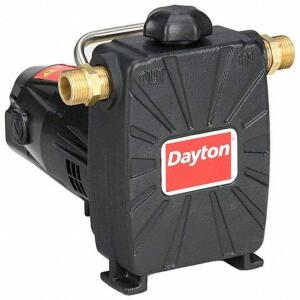 DESCRIPTION: (1) UTILITY PUMP BRAND/MODEL: DAYTON #33RW83 RETAIL$: $285.21 EA SIZE: 1/2 hp HP, 115 Volt, 3/4 in, 3/4 in, 15 ft Suction Lift QTY: 1