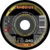 DESCRIPTION: (1) BOX OF (10) GRINDING WHEELS BRAND/MODEL: RHODIUS/RS57 INFORMATION: FOR USE WITH: STEEL RETAIL$: 17.00 EACH SIZE: 9 X 1/4" QTY: 1