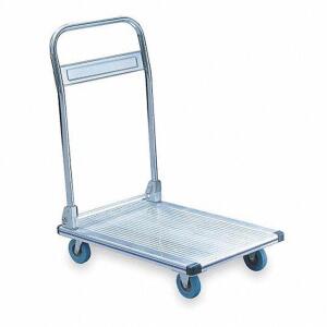 DESCRIPTION: (1) ALUMINUM DECK PLATFORM TRUCK BRAND/MODEL: PART NUMBER #2PLG5 RETAIL$: $293.50 EA SIZE: 550 lb Load Capacity, 36 in x 24 in x 7-3/4 in