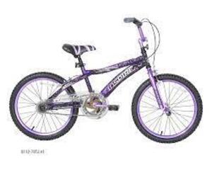 DESCRIPTION: (1) INSPIRE BICYCLE BRAND/MODEL: GENESIS INFORMATION: PURPLE RETAIL$: $98.00 EA SIZE: 20" QTY: 1