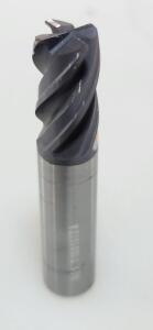 DESCRIPTION: (4) SOLID CARBIDE SQ END MILL BRAND/MODEL: SGS T100137TA RETAIL$: $66.89 EA SIZE: 3/8", 5/8" LOC QTY: 4