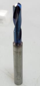 DESCRIPTION: (10) SOLID CARBIDE COOLANT FED AQUA DRILL BRAND/MODEL: NACHI AQDEXZ0408 RETAIL$: 109.9 SIZE: 4.8mm QTY: 10