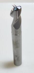 DESCRIPTION: (1) SOLID CARBIDE CORNER RADIUS END MILL RETAIL$: 150.94 SIZE: 1/2" DIA 0.09" RAD QTY: 1