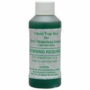 DESCRIPTION: (6) WATERLESS URINAL SEALANT BRAND/MODEL: ZURN #24X175 INFORMATION: AQUA GREEN RETAIL$: $10.11 EA SIZE: 4 OZ QTY: 6