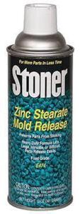 DESCRIPTION: (6) PAINTABLE MOLD RELEASE SPRAY BRAND/MODEL: STONER #E317 RETAIL$: $12.80 EA SIZE: 12 OZ QTY: 6