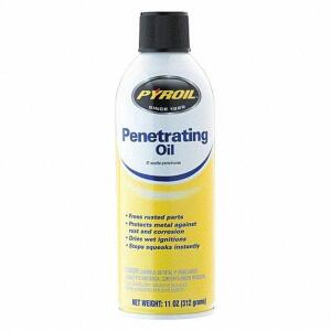 DESCRIPTION: (4) PENETRATION OIL BRAND/MODEL: PYROIL #21A050 RETAIL$: $7.48 EA SIZE: 11 OZ QTY: 4