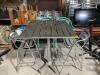 DESCRIPTION: 36" X 36" HIGH-TOP PATIO TABLE W/ (4) ALUMINUM PATIO BAR STOOLS LOCATION: AREA #6 QTY: 1 - 3