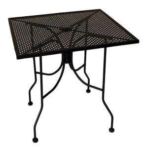 DESCRIPTION: 30" X 30" METAL PATIO TABLE SIZE 30" X 30" LOCATION: AREA #6 QTY: 1