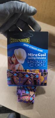 DESCRIPTION: (1) LOT OF (40) COOLING BANDANAS BRAND/MODEL: OCCUNOMIX RETAIL$: $75.00 EA QTY: 1