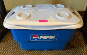 DESCRIPTION: PEPSI COOLER LOCATION: SEATING QTY: 1