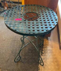 DESCRIPTION: (2) 24" METAL FOLDING PATIO TABLE LOCATION: SEATING QTY: 2