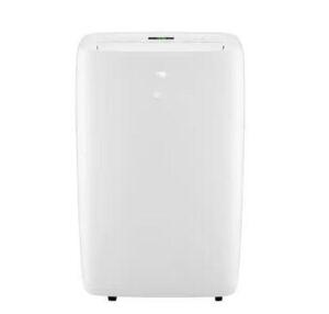 10,000 BTU (6,500 BTU, DOE) 115-VOLT PORTABLE AIR CONDITIONER WITH DEHUMIDIFIER FUNCTION AND LCD REMOTE IN WHITE