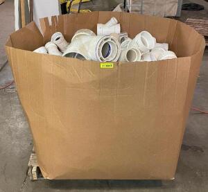 FULL PALLET OF ASSORTED PVC PIECES