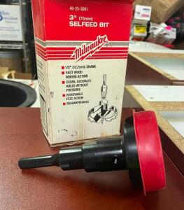 3" SELFEED BIT