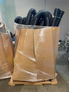 PALLET OF ASSORTED 4" X 10' GUTTER TUBING