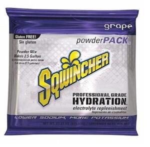 DESCRIPTION (1) PACK OF (32) SQWINCHER SPORTS DRINK MIX BRAND/MODEL 159016046 ADDITIONAL INFORMATION POWDER CONCENTRATE/GRAPE/RETAILS $184.96 PER PK O