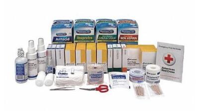 DESCRIPTION (2) GRAINGER FIRST AID KIT REFILL BRAND/MODEL 59312 ADDITIONAL INFORMATION NUMBER OF PEOPLE SERVED: 51-75/563-COMPONENTS/RETAILS AT $144.5